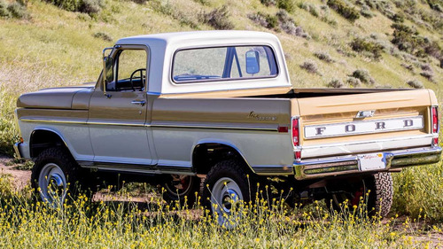 Defensa Trasera Ford Pickup 1963-1979