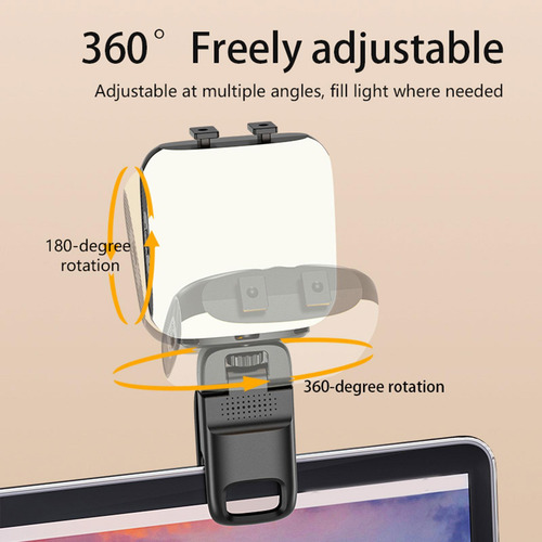 Luz Para Selfies Con Clip, Luz Led Para Teléfono Portátil,