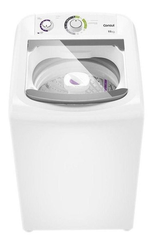 Imagem 1 de 6 de Máquina de lavar automática Consul CWH11B branca 11kg 127 V