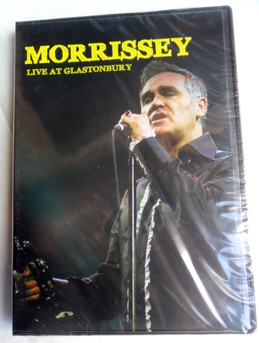 Morrissey - Live At Glastonbury * 2014 Dvd Nuevo Y Sellado