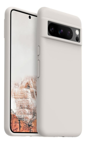 Funda Para Google Pixel 8 Pro De Silicona/gris