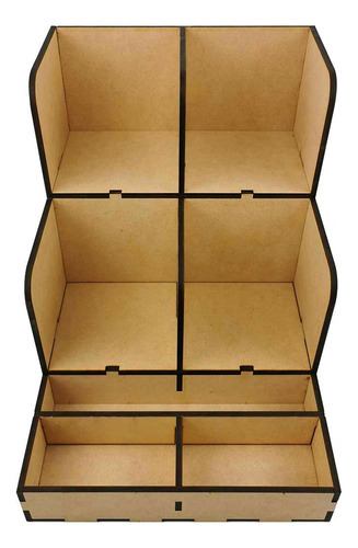 Imagen 5 de 8 de Organizador De Vasos Cafetería Oficina Mdf Corte Laser