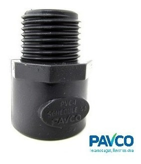 Adaptador Macho Pavco Pvc 1/2 Pulgada Soldar Pegar