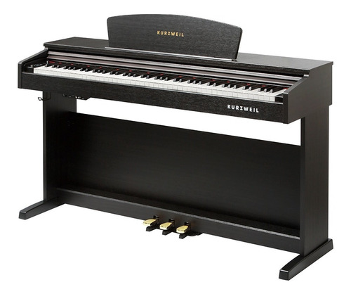 Piano Digital Kurzweil M90sr 88 Notas 16 Demos - 64 Voces Color Negro