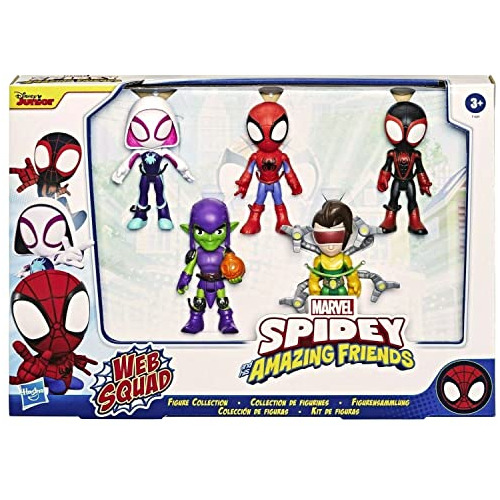 Figura De La Colección Web Squad De Hasbro Marvel Spidey