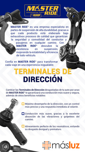 2 Terminales D. Sierra 1500 8 Cil 5.3l 2014/2017 Master Ride