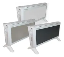 Comprar Calefactor Electrico Panel Estufa 3 Niveles 2 Años Exahome Color Blanco