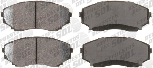 Pastillas Freno Citroen Zx 1994 1997 1.6 Del C/sensor 4x2