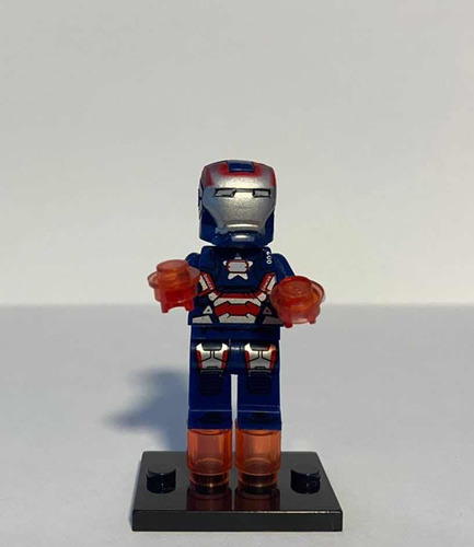 Lego Iron Patriot War Machine Minifigura Marvel Avengers