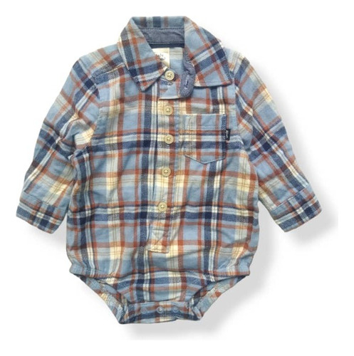 Camisas Tipo Bodys De Oshkosh Cuadros