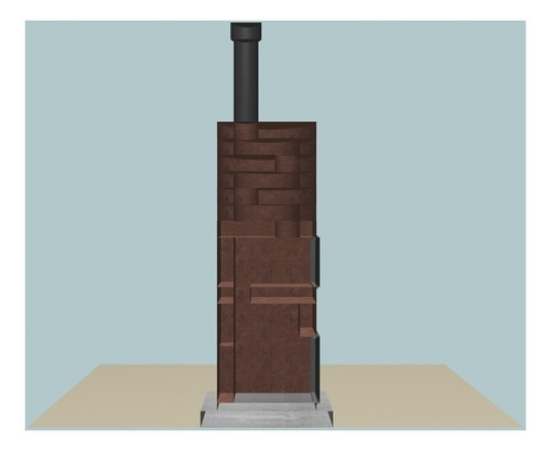Estufa Rusa Modular (con Horno) De Alto Rendimiento.