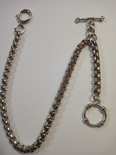 Imagen 4 de 4 de Cadena Para Reloj De Bolsillo(chaleco)