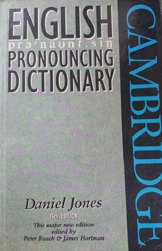English Pronoucing Dictionary