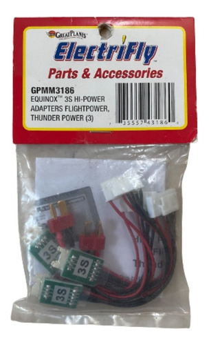 Electrifly Gpmm3186 Equinox 3s Hi-power Adapters Flightpower