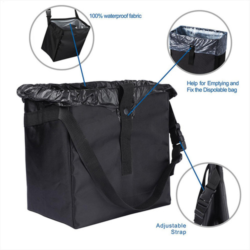 Bote De Basura Para Auto Bolsa De Basura Para Auto Bolsa De