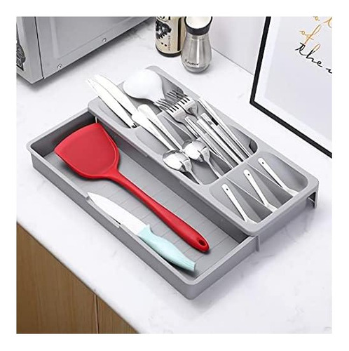 Bandeja De Organizador De Cubiertos De Cajón De Cocina, De Y