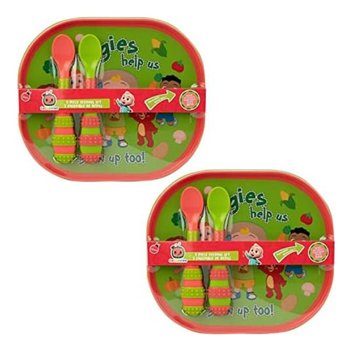 The First Years Cocomelon Juego De Vajilla Para Niños De Y 2