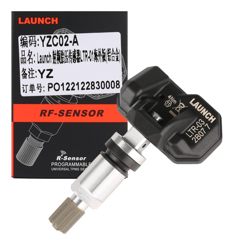 Sensor Tpms Programable Launch Ltr-03 315 / 433 Mhz Doble