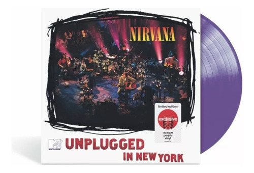 Nirvana - Unplugged - Vinilo (lp) Purple Target Edition
