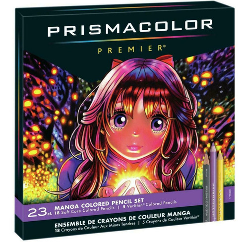 Prismacolor Premier Soft Core 23 Colores P/ Manga *full