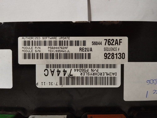 Computadora Grand Cherokee 2006 Motor 5.7 Ya Programada