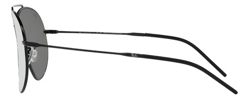 Gafas De Sol Ray-Ban Reverse Originales Unisex, Color Negro, Armazón Negro, Lentes Piloto