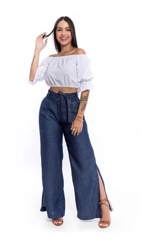 Calça jeans tecido leve sale