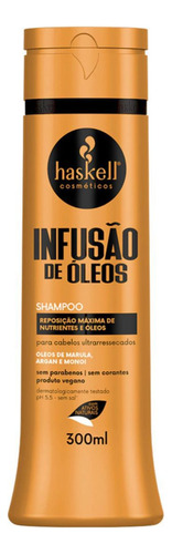 Shampoo Infusão D Óleos Haskell Nutrição Ultraprofunda 300ml