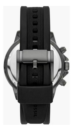 Reloj Fossil Negro Casual Modelo Bq2711 45 Mm Para Hombre