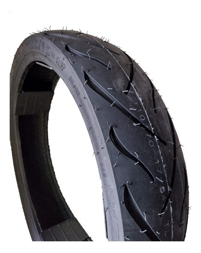 Imagen 2 de 6 de Cubierta Okinoi 110/70x17 Tubuless Hd 565 Beitia Motos