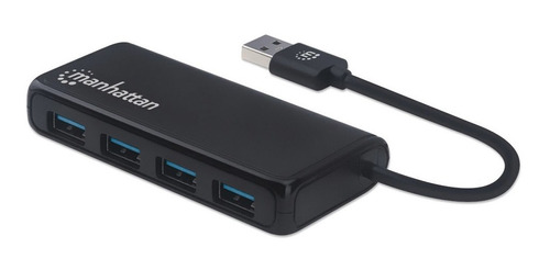 Hub 4 Puertos Usb A Para Usb 3.2 Gen 1 Manhattan