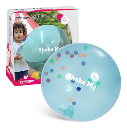 Edushape Bola Sensorial De Bola Suave Arcoíris