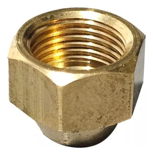 Tuerca Copa Bronce Flare 3/8 2 Unidades Somos Tienda
