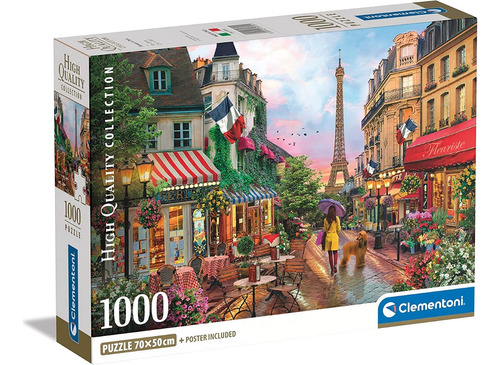 Rompecabezas 1000 Piezas Adulto Paris Torre Eiffel Clementon