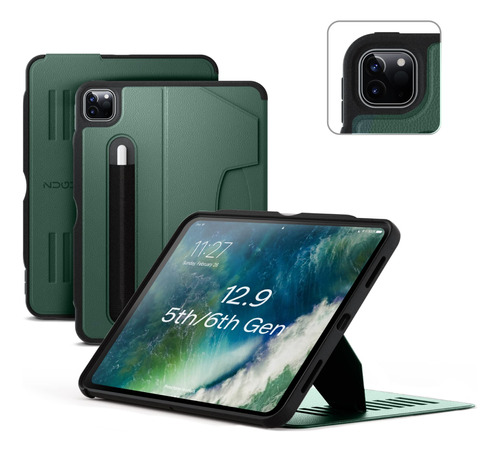 Funda Para iPad Pro 5ª Y 6ª Gen 12.9  Magnetico Verde