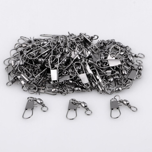 Pesca Swivels Snap Barril Giratorio 008