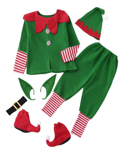 Disfraz De Navideño Para Cumpleaños, Niño 110cm