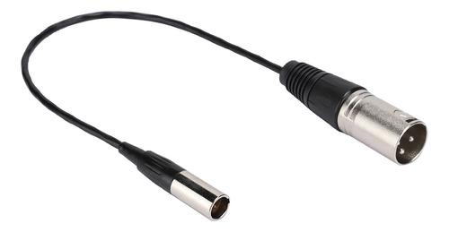 Cable De Audio Mini Xlr De 3 Pines Macho A Canon