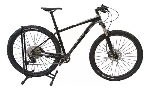 Bicicleta Mtb Gw Hawk Rin 29 1x12 Vel Negro Mate/gris Tamaño Del Marco 17