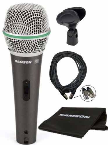 Samson Q4 Microfono Dinamico Cardioide De Mano Con Switch