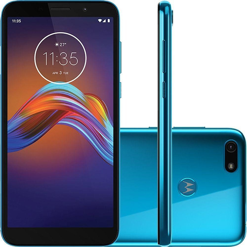 Smartphone Moto E6 Play Azul Metálico 32 Gb Motorola