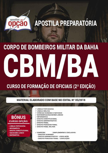 Apostila Cbm Ba - Curso De Formação De Oficiais