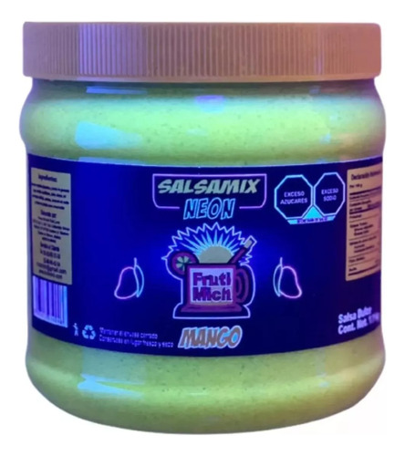 Pulpa Frutimich Para Escarchar 1.1 Kg Neon Y Glow