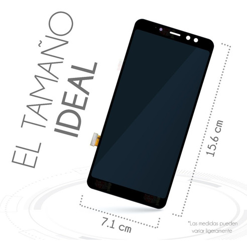 Sjpm Pantalla Completa Lcd Y Touch A8 Plus 2018 A730