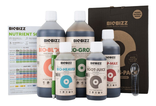 Adubo Liquido Starterpack Biobizz Importado Lacrado Promoção