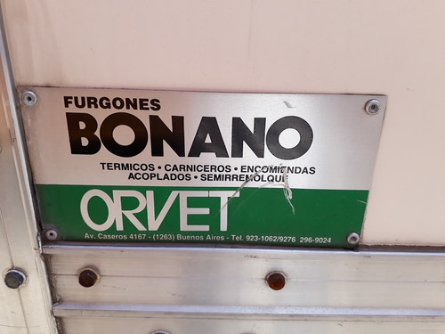 Furgón Termico Bonano
