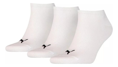 Calcetines Puma Color Blanco / Pack X3