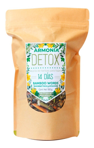 Té Detox 14 Días - Cuidado Del Estómago