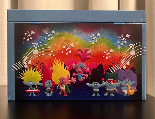 Balde Pochoclero Trolls 3 - Coleccionable - Cinemark Azul Claro (Usado)