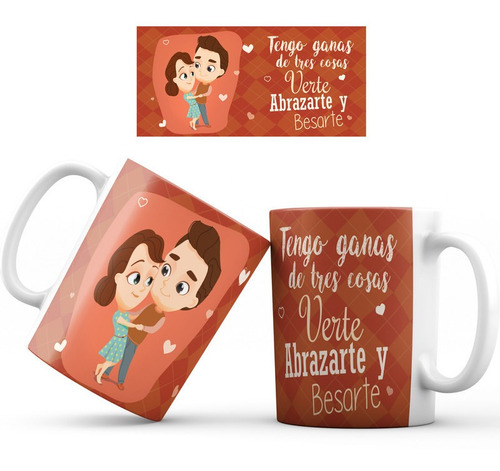 Mug San Valentin Pareja Amor Regalo 018